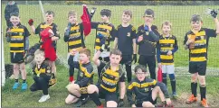  ?? ?? The U9s who played Donoughmor­e.