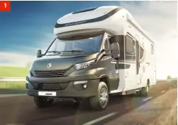  ??  ?? 1 1 Swift is predicting an excellent season for the motorhome sector, with growing demand for vehicles