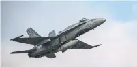  ?? CPL. DOMINIC DUCHESNE-BEAULIEU ?? CF-18 Hornet aircraft, first delivered in 1982, are increasing­ly obsolete but need to remain airworthy for up to 12 more years.