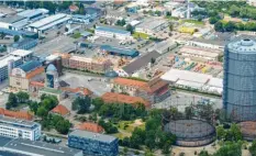  ?? Archivfoto: Ulrich Wagner ?? Auf dem Gaswerk Areal in Oberhausen wurde früher Gas erzeugt und gelagert. Nun wird das Areal zum Kreativ Quartier entwickelt.