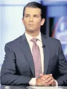  ??  ?? > Donald Trump Jr