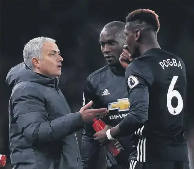  ?? FOTO: AP/NTB SCANPIX ?? STYRKE: Manchester United-manager Jose Mourinho er sikker på at VM-gullet vil styrke Paul Pogba, som fikk mye kritikk forrige sesong i den røde trøya.