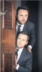  ??  ?? WHO’S THERE?: Ant and Dec’s Saturday night take-away Season
14, Saturday, April 1, at 6.50pm. ITV Choice (DStv Channel 123)