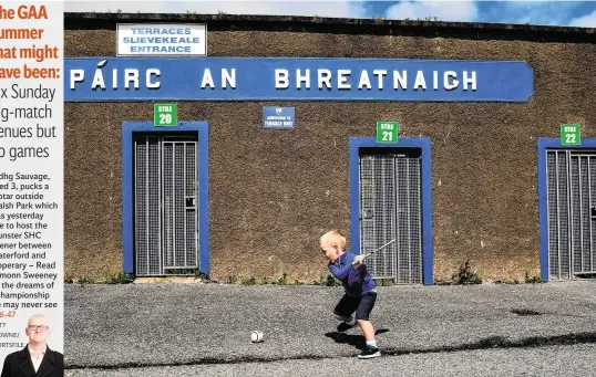  ?? MATT BROWNE/ SPORTSFILE ??