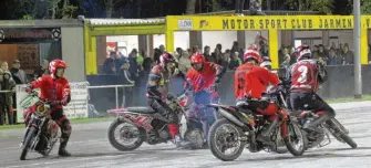  ?? FOTO: STEFAN HOEFT ?? In Jarmen beginnt am 24. März die neue Motoball-Saison.