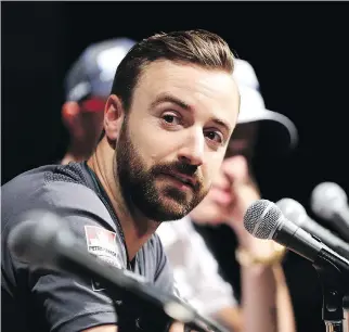  ?? DAVE ABEL ?? As the local favourite heading into Sunday’s 32nd Toronto Honda Indy Classic, it’s been a circus for Indycar driver James Hinchcliff­e of Oakville in the week heading into Sunday’s race.