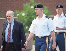  ?? ANDREW CRAFT, AP ?? Sgt. Bowe Bergdahl has pleaded guilty to desertion.