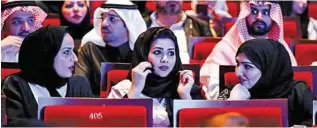  ?? - Reuters/Faisal Al Nasser/File ?? REFORMS: Saudis watch composer Yanni perform at Princess Nourah bint Abdulrahma­n University in Riyadh, Saudi Arabia, December 3, 2017.