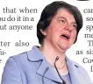  ??  ?? BRIEFING
Arlene Foster