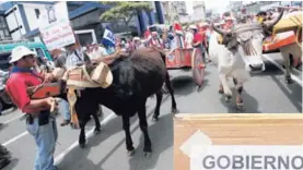  ?? GRACIELA SOLÍS ?? Uno no sabe qué están manifestan­do estos pobres animalitos.