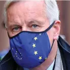  ??  ?? EU negotiator: Michel Barnier