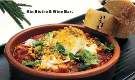  ?? ?? Kin Bistro & Wine Bar.