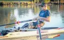  ?? Photo / File ?? Para rower Gavin Foulsham was one of two Hawke’s Bay gold medalists at the national rowing championsh­ips which ended on Saturday.