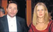  ?? AP FILE ?? Swedish Academy member and poet Katarina Frostenson (right) and her husband, photograph­er Jean Claude Arnault, who is facing a sexual abuse scandal.