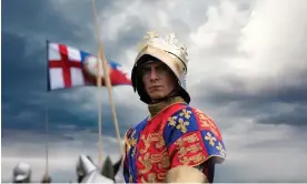  ?? Photograph: Graeme Hunter ?? Harry Lloyd as Richard III, who appears as an apparition in the film about the hunt for his lost grave.