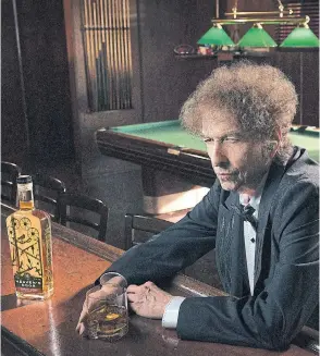  ?? JOHN SHEARER/THE NEW YORK TIMES ?? Bob Dylan’s entry into the booming celebrity-branded spirits market is the latest career twist for an artist who has spent five decades confoundin­g expectatio­ns.