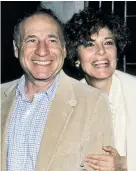  ??  ?? Love of his life: Brooks was married to Anne Bancroft for 40 years