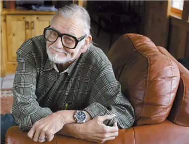  ?? AP ?? Despedida. George Romero dirigió clásicos del género de terror como “La mitad siniestra”.