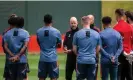  ?? United/Getty Images ?? Erik ten Hag plays hard-pressing football, something Cristiano Ronaldo does not do well. Photograph: Ash Donelon/Manchester