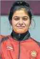  ?? GETTY ?? Manu Bhaker has won two medals in the Youth Olympics.