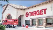  ?? Michele Lutes/ The Signal ?? Beginning Sept. 9 the Target on Golden Valley Road will be taking part in a car-seat trade-in program.