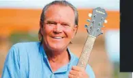  ??  ?? Musician Glen Campbell announced his Alzheimer’s diagnosis in 2011.