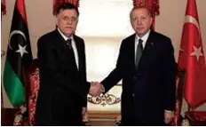  ?? DR ?? Al Fayez e Erdogan tiveram encontro em Ancara, capital turca