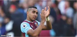  ??  ?? Dmitri Payet