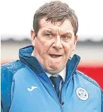  ??  ?? Boss Tommy Wright revealed the players made up after the game.