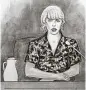  ?? Jeff Kandyba via AP ?? In this courtroom sketch, Taylor Swift testifies during a trial Thursday in Denver.