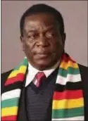  ??  ?? President Emmerson Mnangagwa