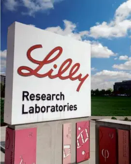  ?? AJ MAST/BLOOMBERG ?? Eli Lilly’s headquarte­rs in Indianapol­is. The firm is generating major anticipati­on for drugs it is developing for obesity and Alzheimer’s disease.