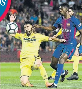  ?? FOTO: GETTY ?? Dembélé se reivindicó como delantero ante el ‘submarino amarillo’