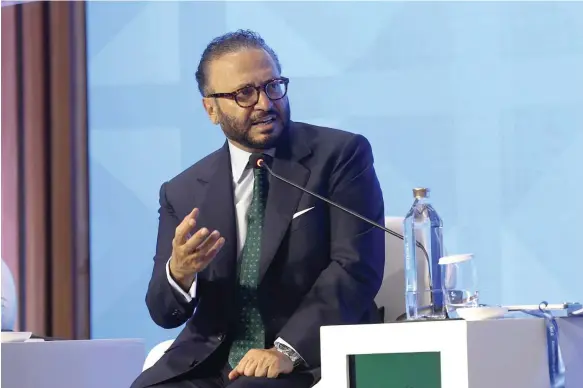  ?? @AnwarGarga­sh / X ?? Dr Anwar Gargash, diplomatic adviser to the President, was speaking at a panel discussion at the Raisina Dialogue in Delhi