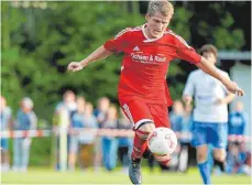  ?? ARCHIVFOTO: VOLKER STROHMAIER ?? Marc Boscher wechselte in der Sommerpaus­e vom TSV Rot/Rot zum SV Haslach.