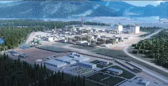  ?? LNG CANADA ?? Petronas has agreed to buy a 25 per cent share in the LNG Canada project.