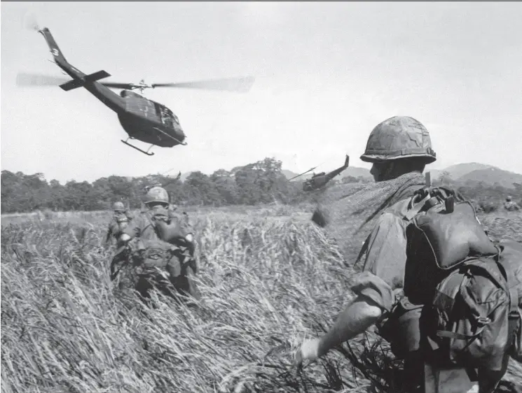  ?? AFP / GETTY IMAGES FILES ?? “We went over with a job to do,” Ronald Ridgeway says of the mission in Vietnam. “We did it to the best of our ability.”