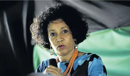  ?? / GALLO IMAGES ?? Human Settlement­s Minister Lindiwe Sisulu says she would favourably consider running for the presidency of the ANC should more party branches nominate her for the job.