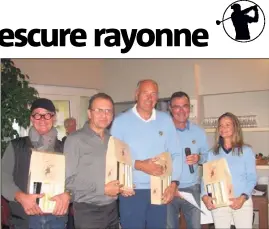  ?? (Photo DR) ?? L’équipe de Valcros avec Isabelle Regal, Jean-Claude Luneau, Gérard Serre, Finn Sperling et Gilles Renaud a régné sur ses terres.