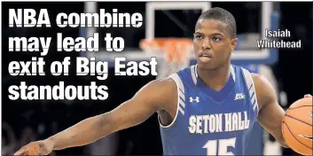  ??  ?? Isaiah Whitehead