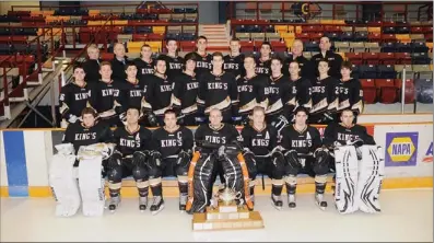  ??  ?? 2012-13 Western Kings, the Champions of the NL Major Midget League.