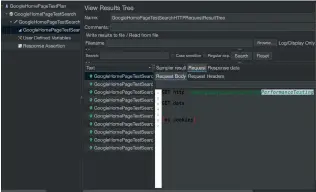  ??  ?? Figure 8: Result tree; the user defined variable has been used in the GET request