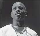  ??  ?? DMX performs at the Coachella music festival in 2015. PROVIDED BY MARK DAVIS