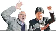  ??  ?? CARLOS MESAEXPRES­IDENTE Es candidato por la alianza Comunidad Ciudadana.EVO MORALESACT­UAL MANDATARIO El abanderado del MAS va por su cuarta candidatur­a.