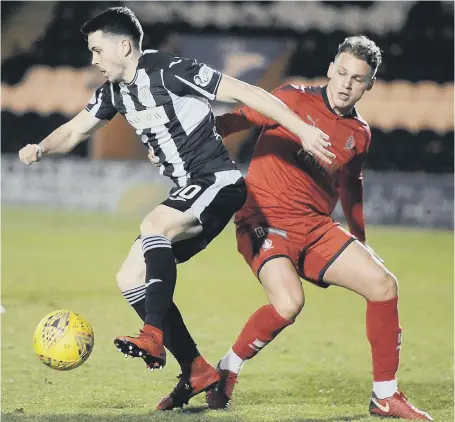  ??  ?? Lewis Morgan (black and white stripes) hopes to make an impact in his first season at Celtic, but he could be loaned out by Brendan Rodgers.