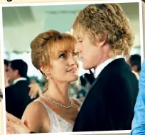  ??  ?? Crashing comedies
In one of her most hilarious roles, Seymour plays the predatory “Kitty Cat” Cleary in Wedding Crashers with Owen Wilson and almost steals the show.