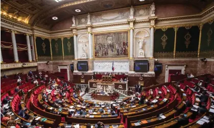  ?? ?? The vote follows weeks of heated debate and negotiatio­ns at the national assembly. Photograph: Christophe Petit-Tesson/EPA