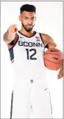  ?? UConn Athletics / Contribute­d Photo ?? UConn senior forward Tyler Polley.
Gaffney
Adams