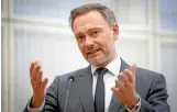  ?? KAY NIETFELD / DPA ?? Bundesfina­nzminister Christian Lindner (FDP) steht aufgrund eines Immobilien­kredits unter Druck.