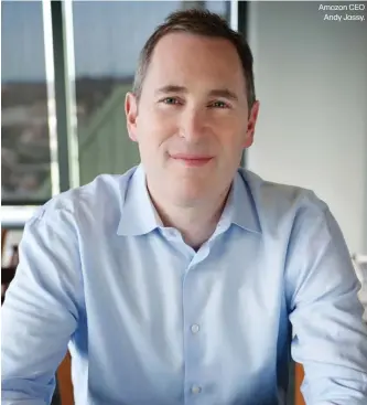  ?? ?? Amazon CEO
Andy Jassy.